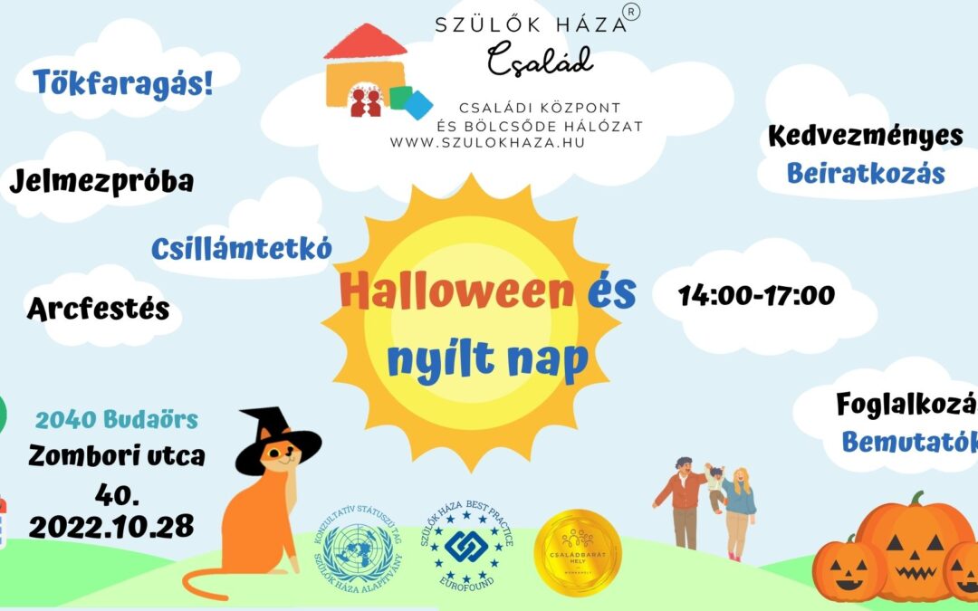 Varázslatos Halloween-i nyílt nap Kamaraerdőn…